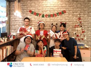 Celebrate christmas at ONLYOU Korean Language School