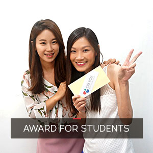 award for students in ONLYOU Korean Language School