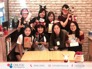 Celebrate christmas at ONLYOU Korean Language School