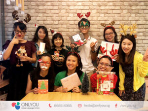 Celebrate christmas at ONLYOU Korean Language School