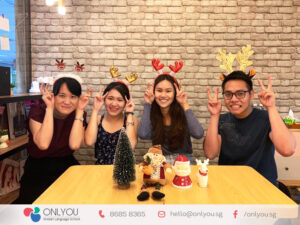 Celebrate christmas at ONLYOU Korean Language School