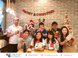 Celebrate christmas at ONLYOU Korean Language School
