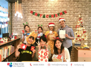 Celebrate christmas at ONLYOU Korean Language School