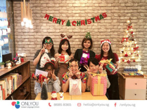 Celebrate christmas at ONLYOU Korean Language School