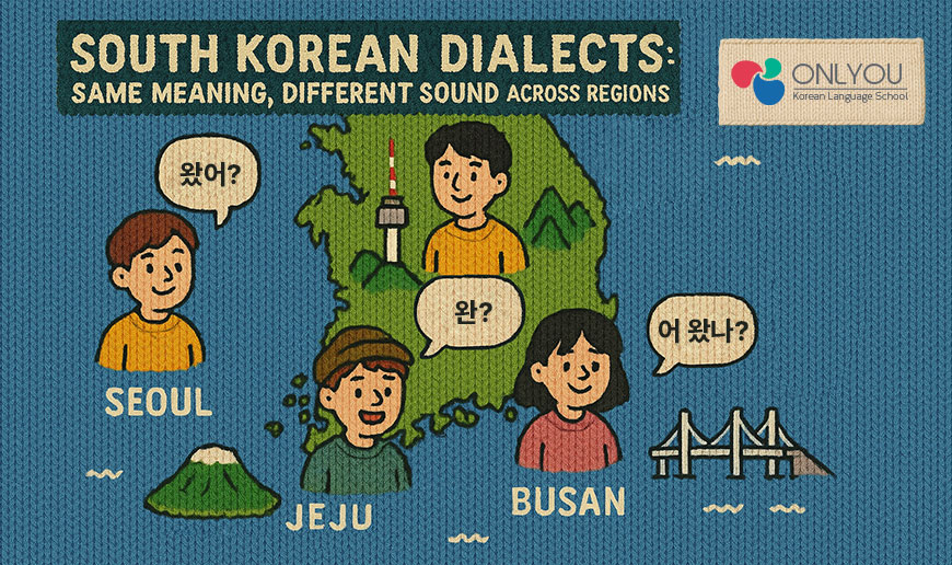 South Korean Dialects: Same Meaning, Different Sound Across Regions